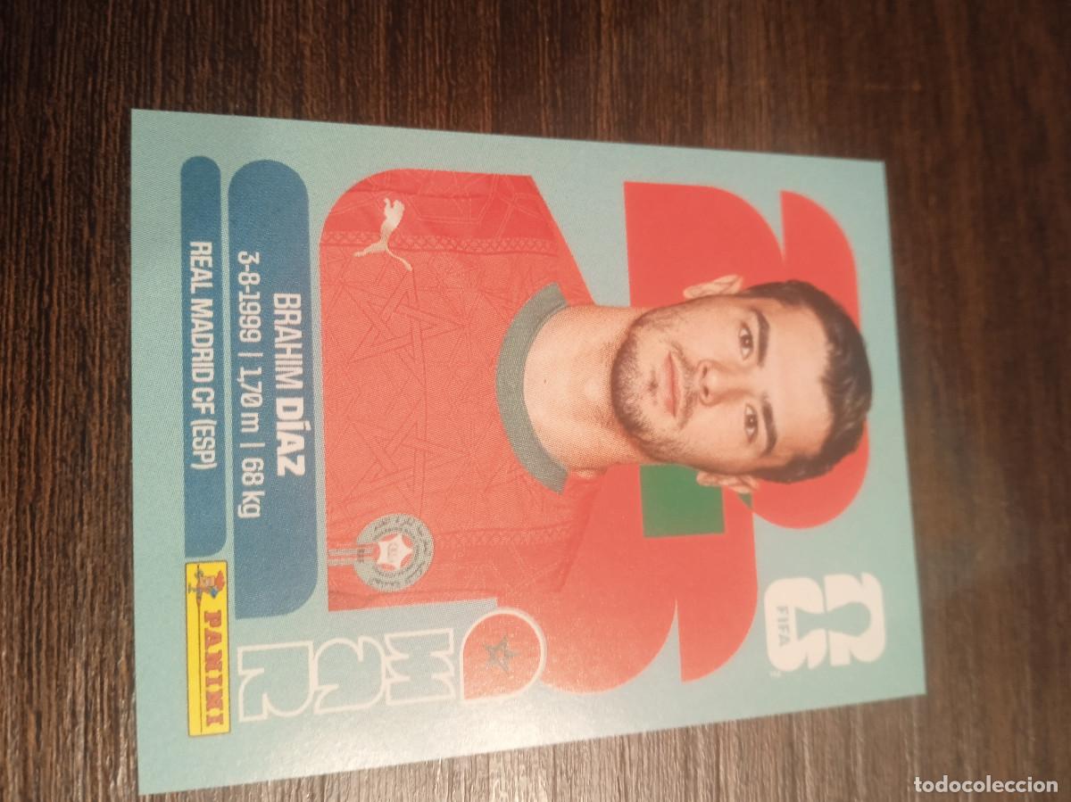 Fu&szlig;ball-Sticker: Cromo Mundial Futbol 2026 Panini canada usa Mexico Marruecos Brahim Diaz MAR 19