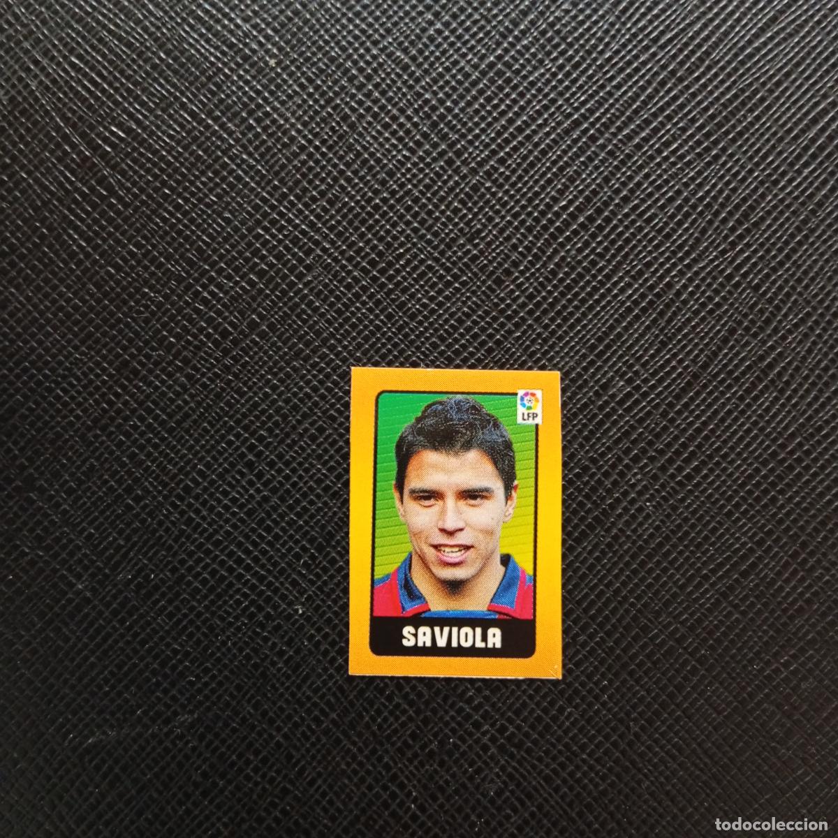 Fu&szlig;ball-Sticker: 59 SAVIOLA BARCELONA CHICLE LIGA CRACKS 2004 CROMO 04 - SIN PEGAR - A164 PG51