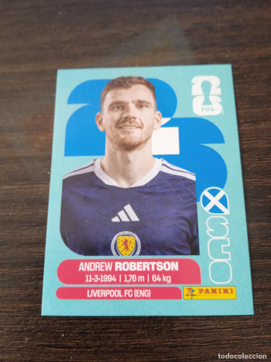 Football Stickers: Cromo Mundial Futbol 2026 Panini canada usa Mexico Escocia Andrew Robertson SCO 6