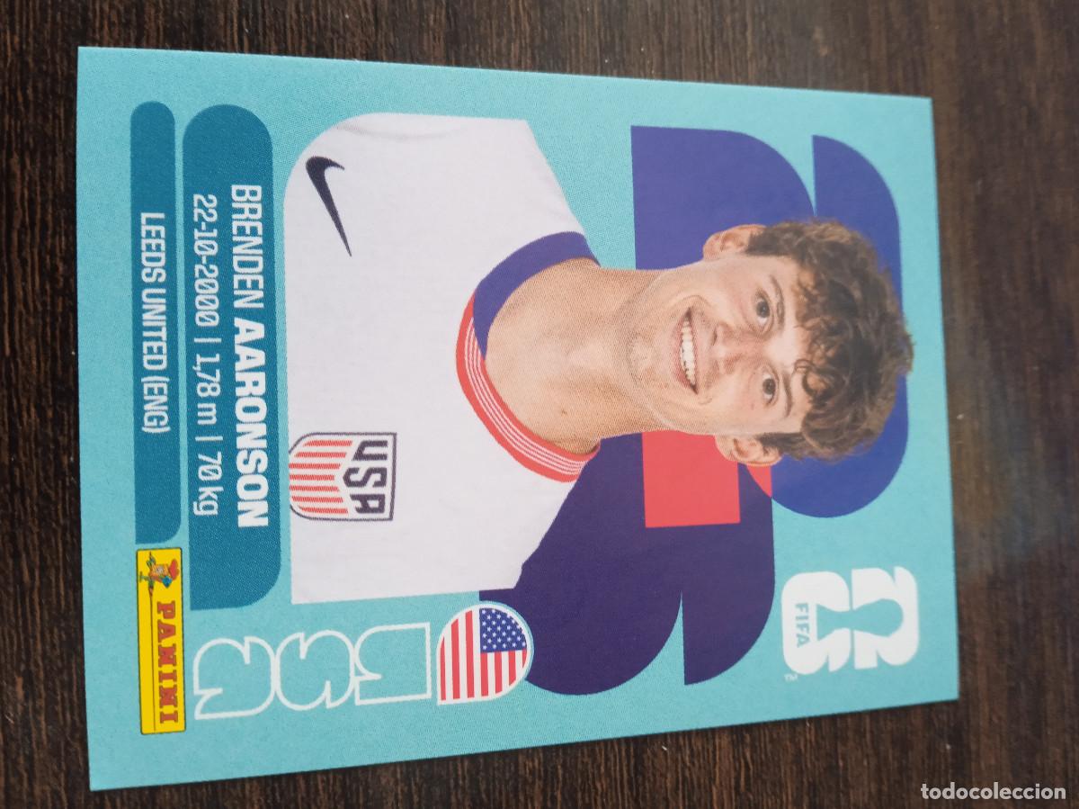 Football Stickers: Cromo Mundial Futbol 2026 Panini canada usa Mexico USA Brenden Aaronson USA 17