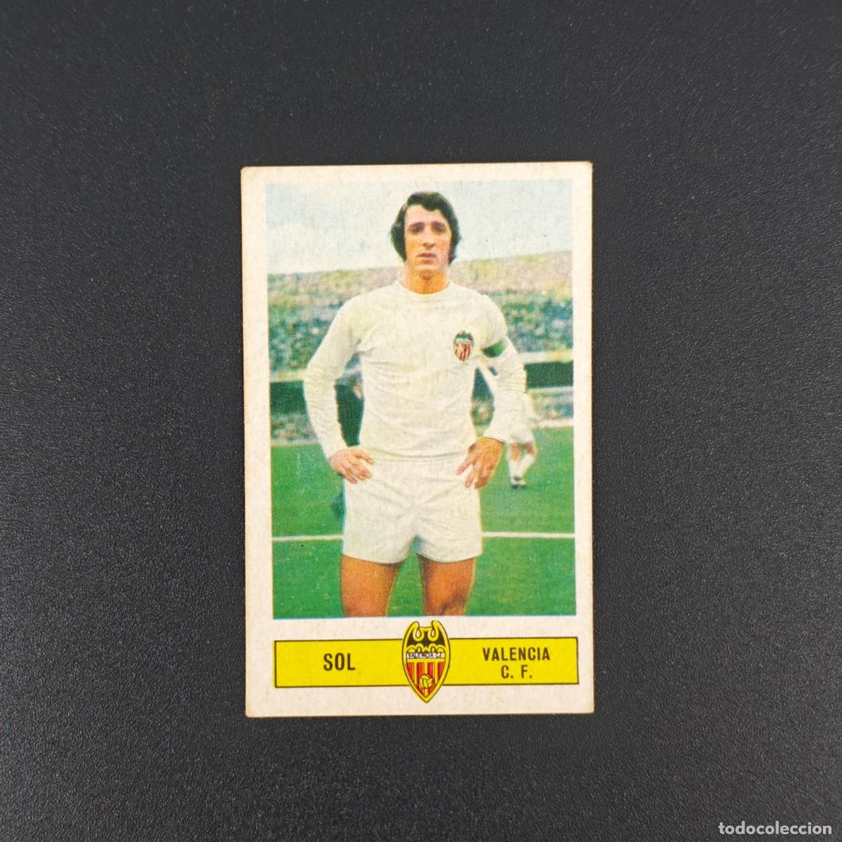 Cromos de F&uacute;tbol: CROMO FUTBOL LIGA ESTE SOL VALENCIA NUNCA PEGADO SIN PEGAR 73 74 1973 1974 RA526