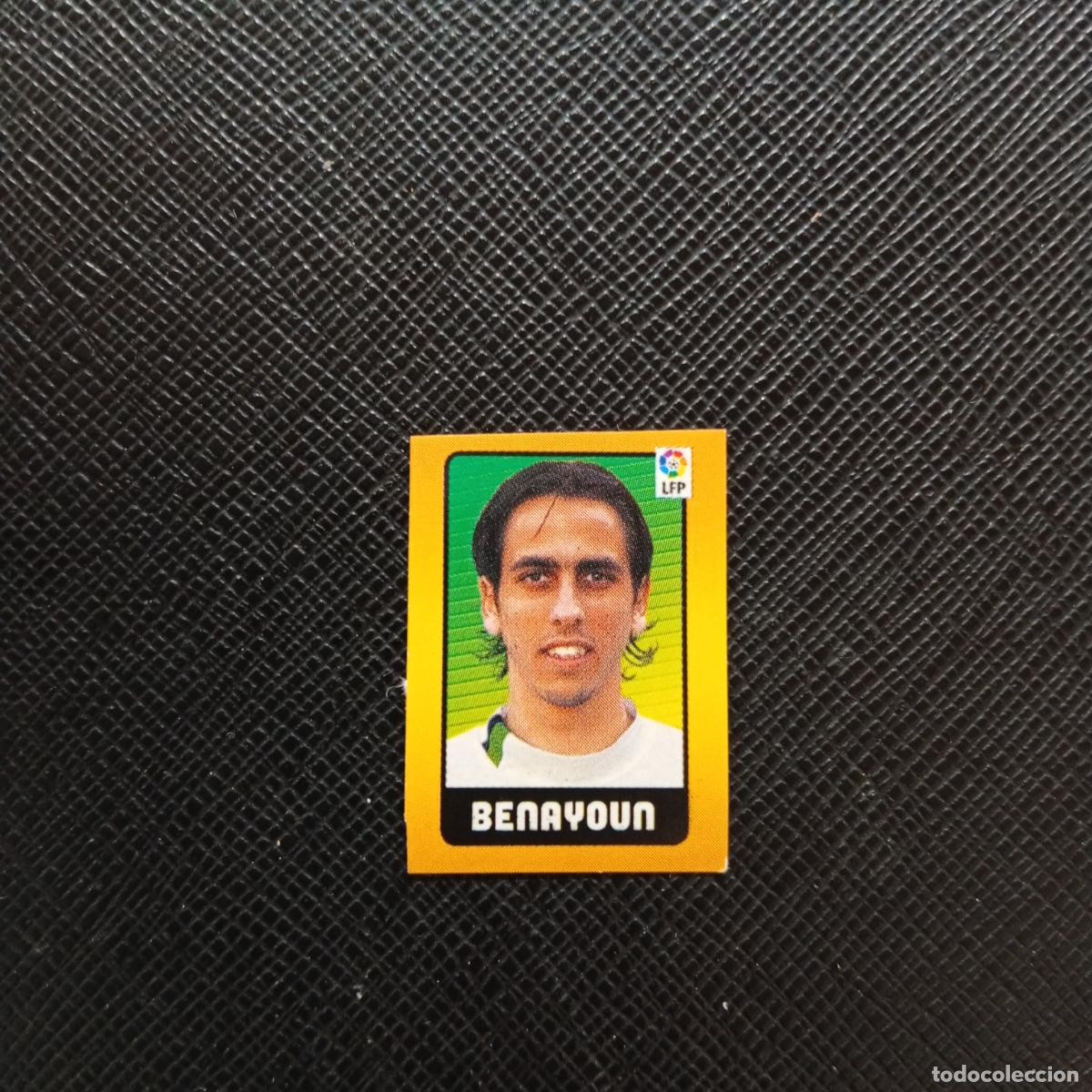 Football Stickers: 206 BENAYOUN RACING SANTANDER CHICLE LIGA CRACKS 2004 CROMO 04 - SIN PEGAR - A164 PG51