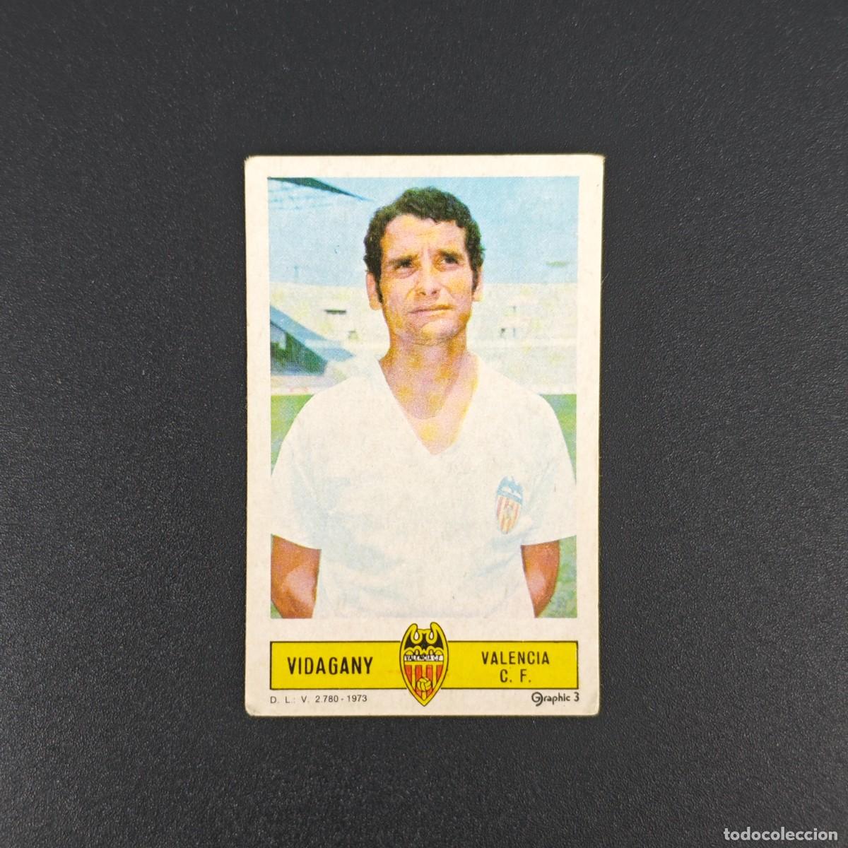 Football Stickers: CROMO FUTBOL LIGA ESTE VIDAGANY VALENCIA NUNCA PEGADO SIN PEGAR 73 74 1973 1974 RA526