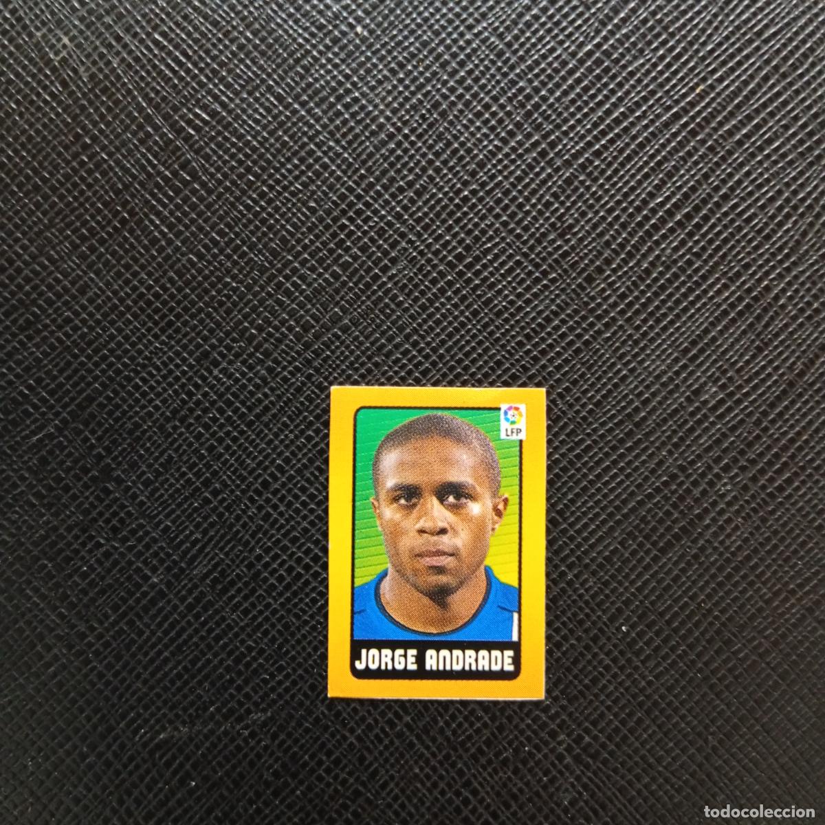 Football Stickers: 94 JORGE ANDRADE DEPORTIVO CORU&Ntilde;A CHICLE LIGA CRACKS 2004 CROMO 04 - SIN PEGAR - A164 PG52