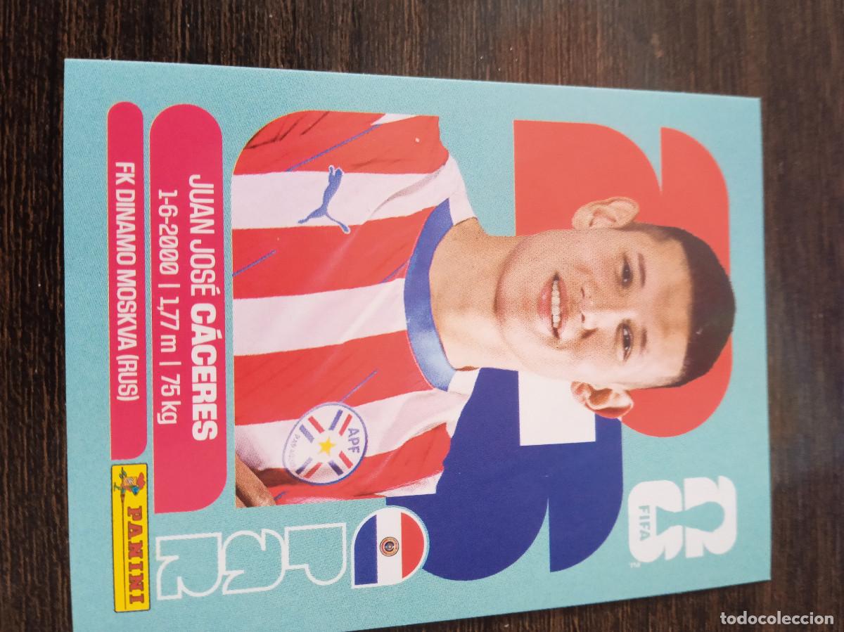 Figurine di Calcio: Cromo Mundial Futbol 2026 Panini canada usa Mexico Paraguay Juan Jose Caceres PAR 6