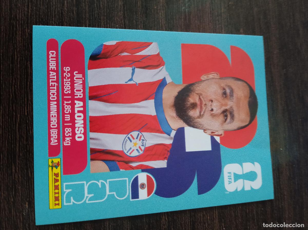 Cromos de Futebol: Cromo Mundial Futbol 2026 Panini canada usa Mexico Paraguay Junior Alonso PAR 8