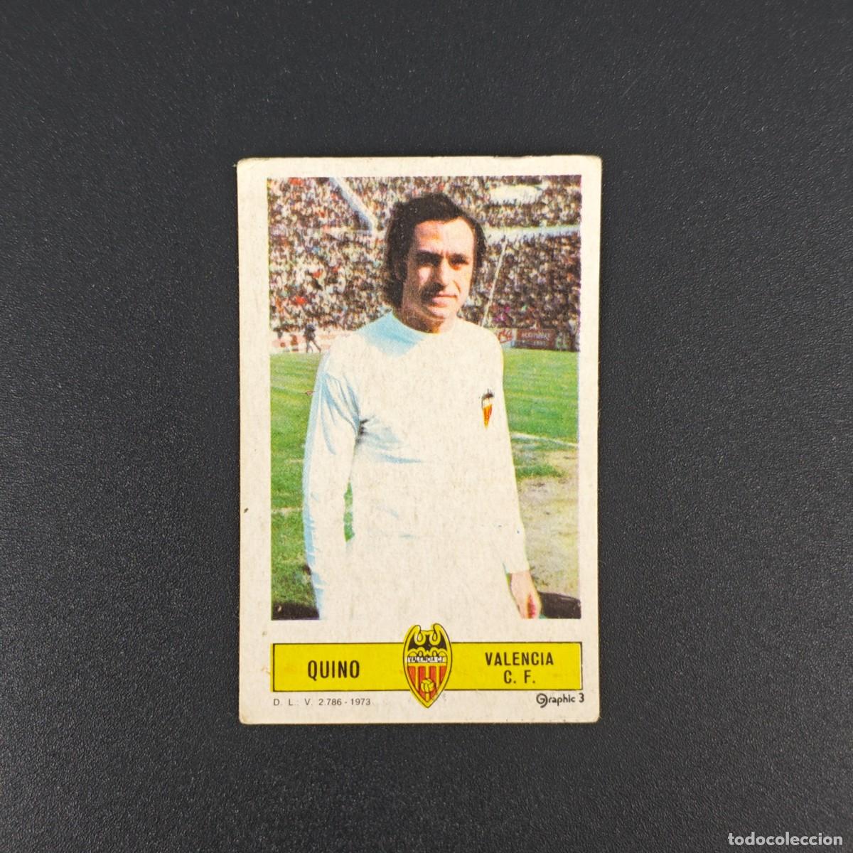 Cromos de Futebol: CROMO FUTBOL LIGA ESTE QUINO VALENCIA NUNCA PEGADO SIN PEGAR 73 74 1973 1974 RA526