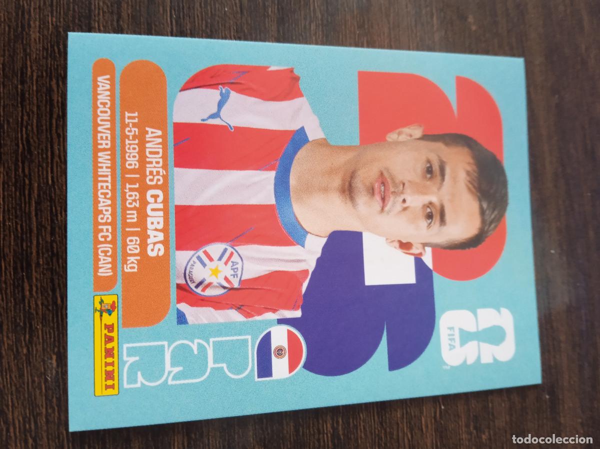 Cromos de Futebol: Cromo Mundial Futbol 2026 Panini canada usa Mexico Paraguay Andres Cubas PAR 12