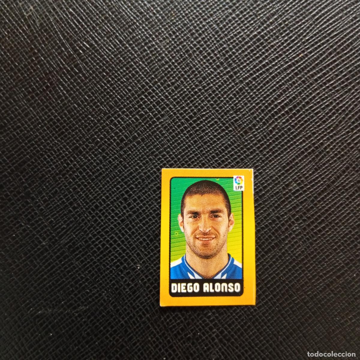 Cromos de F&uacute;tbol: 149 DIEGO ALONSO MALAGA CHICLE LIGA CRACKS 2004 CROMO 04 - SIN PEGAR - A164 PG53
