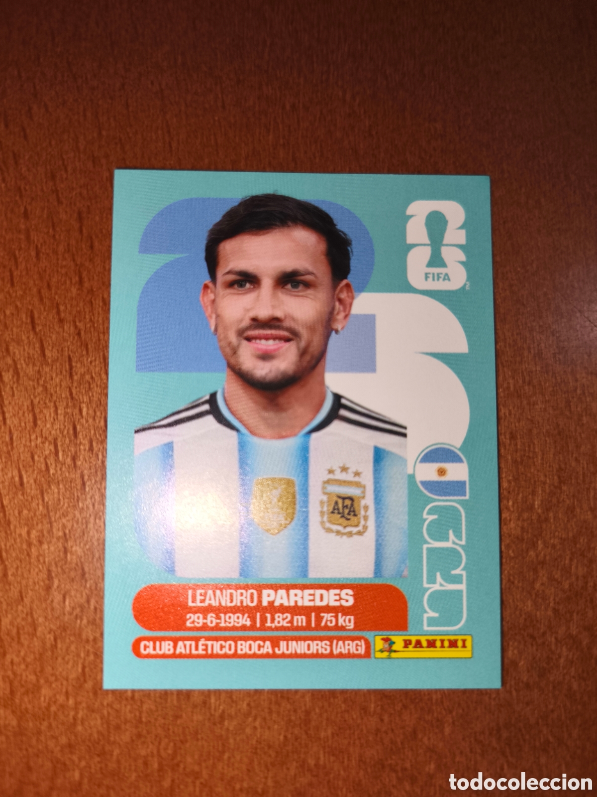 Cromos de F&uacute;tbol: ARG12 Leandro Paredes ARG 12 Fifa World Cup 2026 Argentina