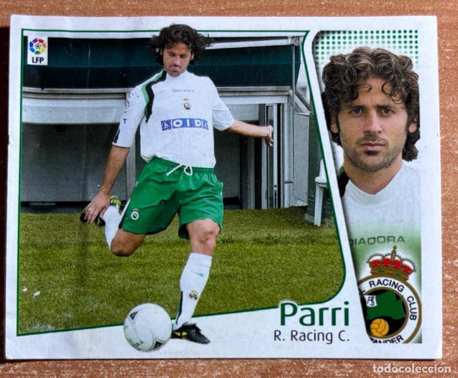 Fu&szlig;ball-Sticker: EDICIONES ESTE 2004-2005 04 05 PARRI (RACING) COLOCA VENTANILLA LEER