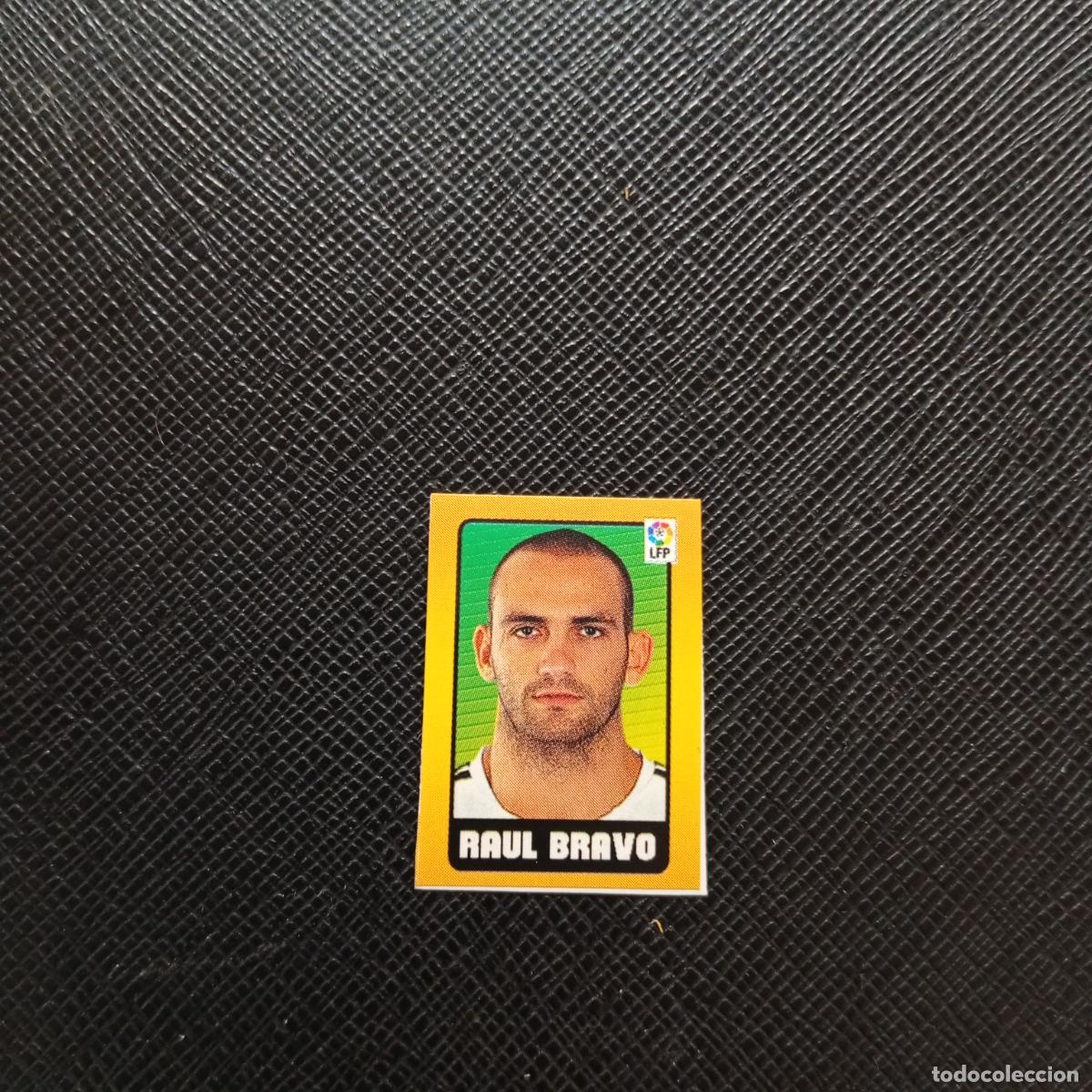 Fu&szlig;ball-Sticker: 124 RAUL BRAVO REAL MADRID CHICLE LIGA CRACKS 2004 CROMO 04 - SIN PEGAR - A164 PG55