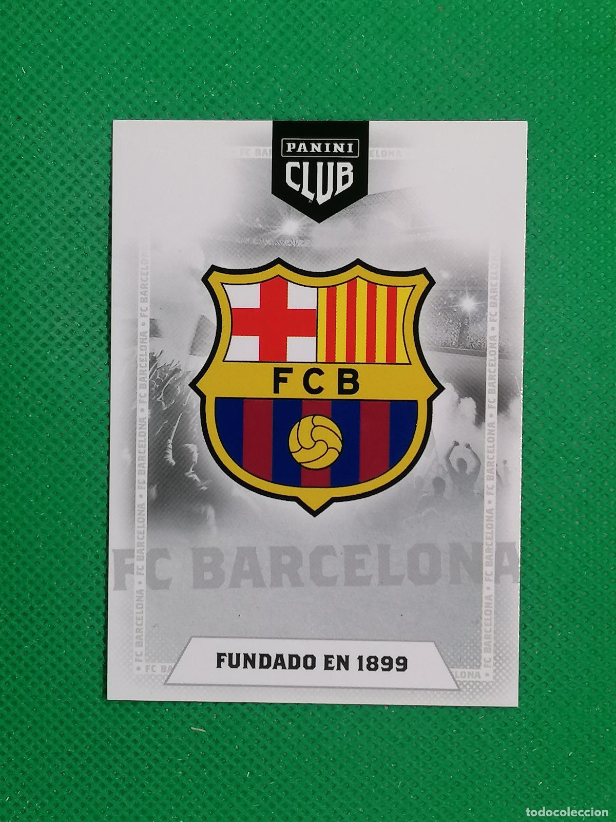 Cromos de F&uacute;tbol: 1 ESCUDO BASE CARD ⚽ PANINI CLUB BARCELONA CARD 25 26 2025 2026 ⚽