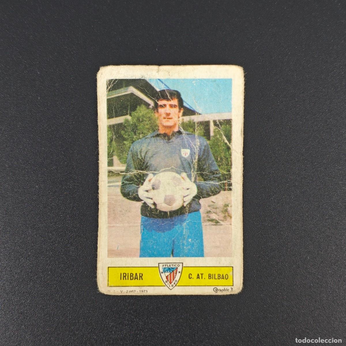 Cromos de F&uacute;tbol: CROMO FUTBOL LIGA ESTE IRIBAR ATHLETIC BILBAO LEER NUNCA PEGADO SIN PEGAR 73 74 1973 1974 RA526