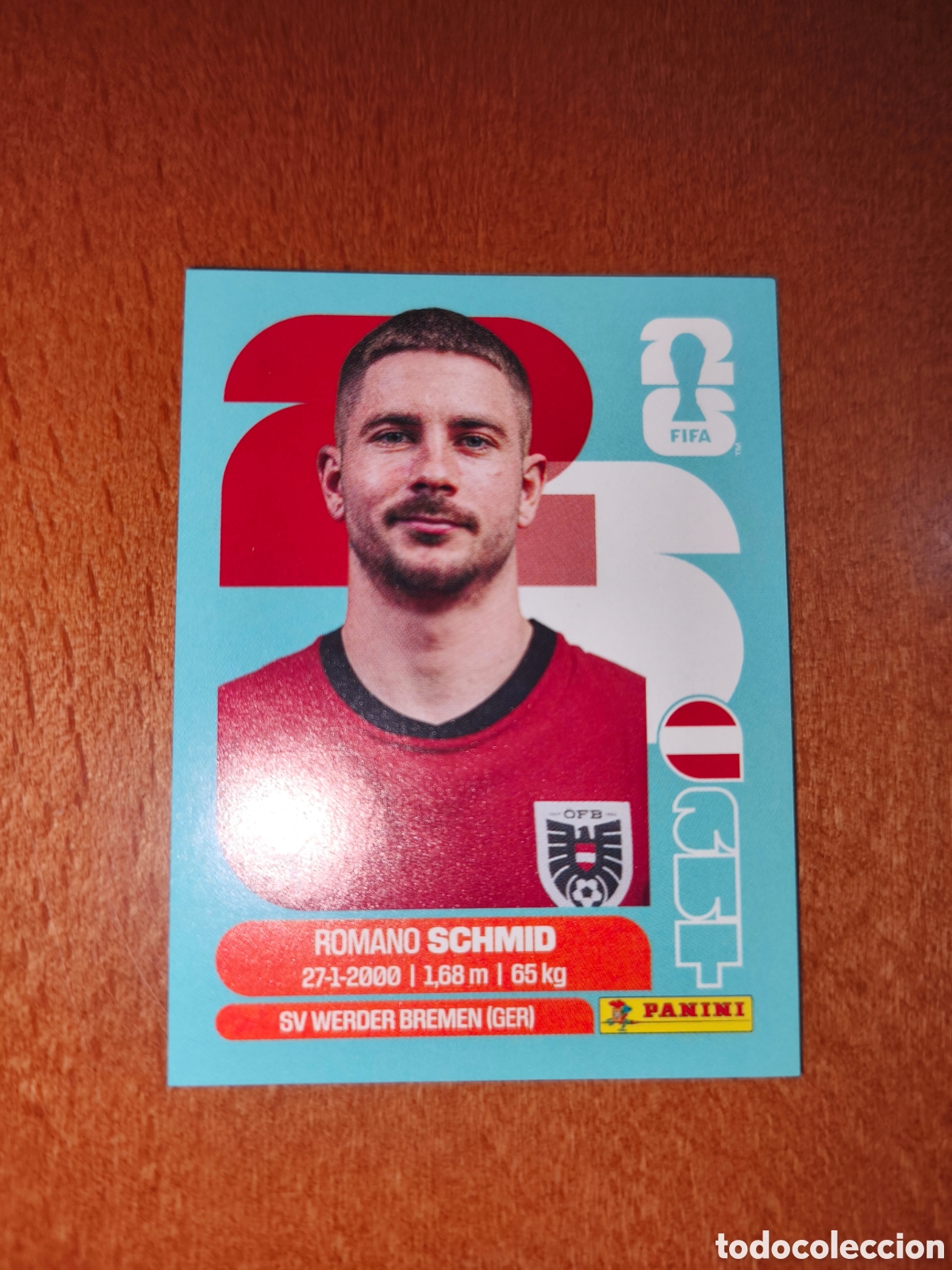 Cromos de F&uacute;tbol: AUT16 Romano Schmid AUT 16 Fifa World Cup 2026 Austria