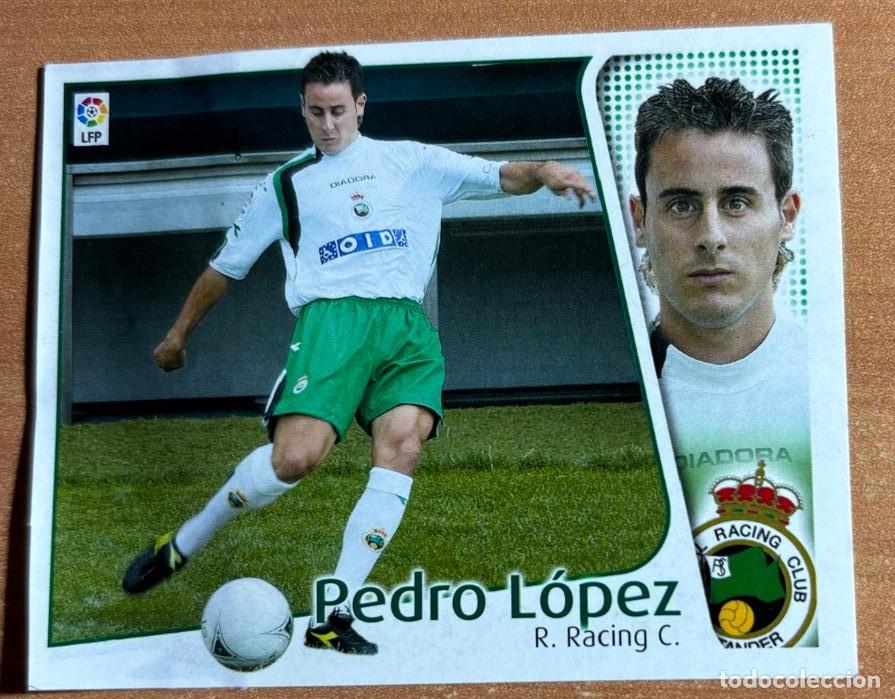 Cromos de F&uacute;tbol: EDICIONES ESTE 2004-2005 04 05 PEDRO LOPEZ (RACING) COLOCA VENTANILLA LEER