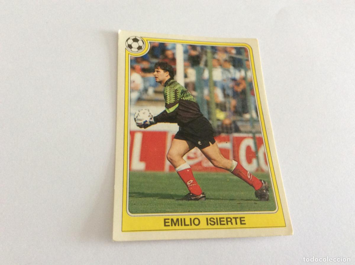 Cromos de F&uacute;tbol: 46 Emilio Isierte Estrellas de la Liga F&uacute;tbol 92 93 Panini 1992