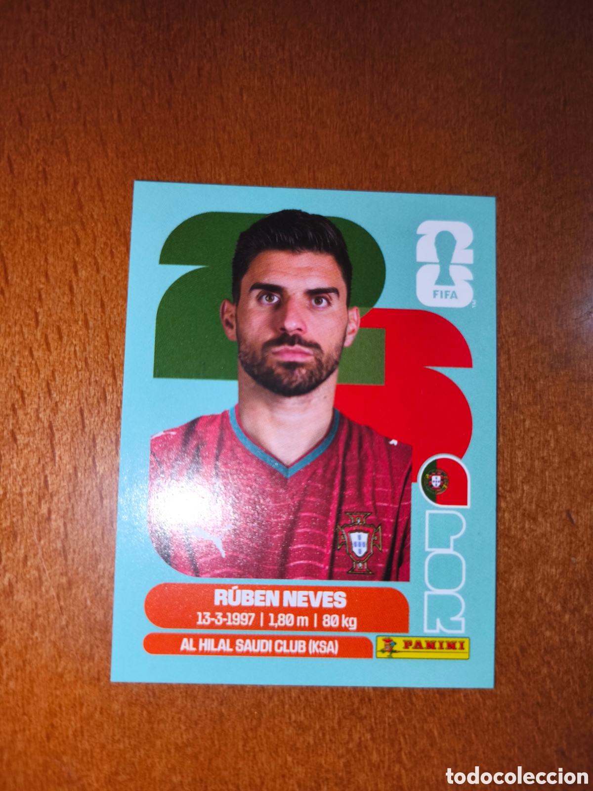 Cromos de F&uacute;tbol: POR11 Ruben Neves POR 11 Fifa World Cup 2026 Portugal