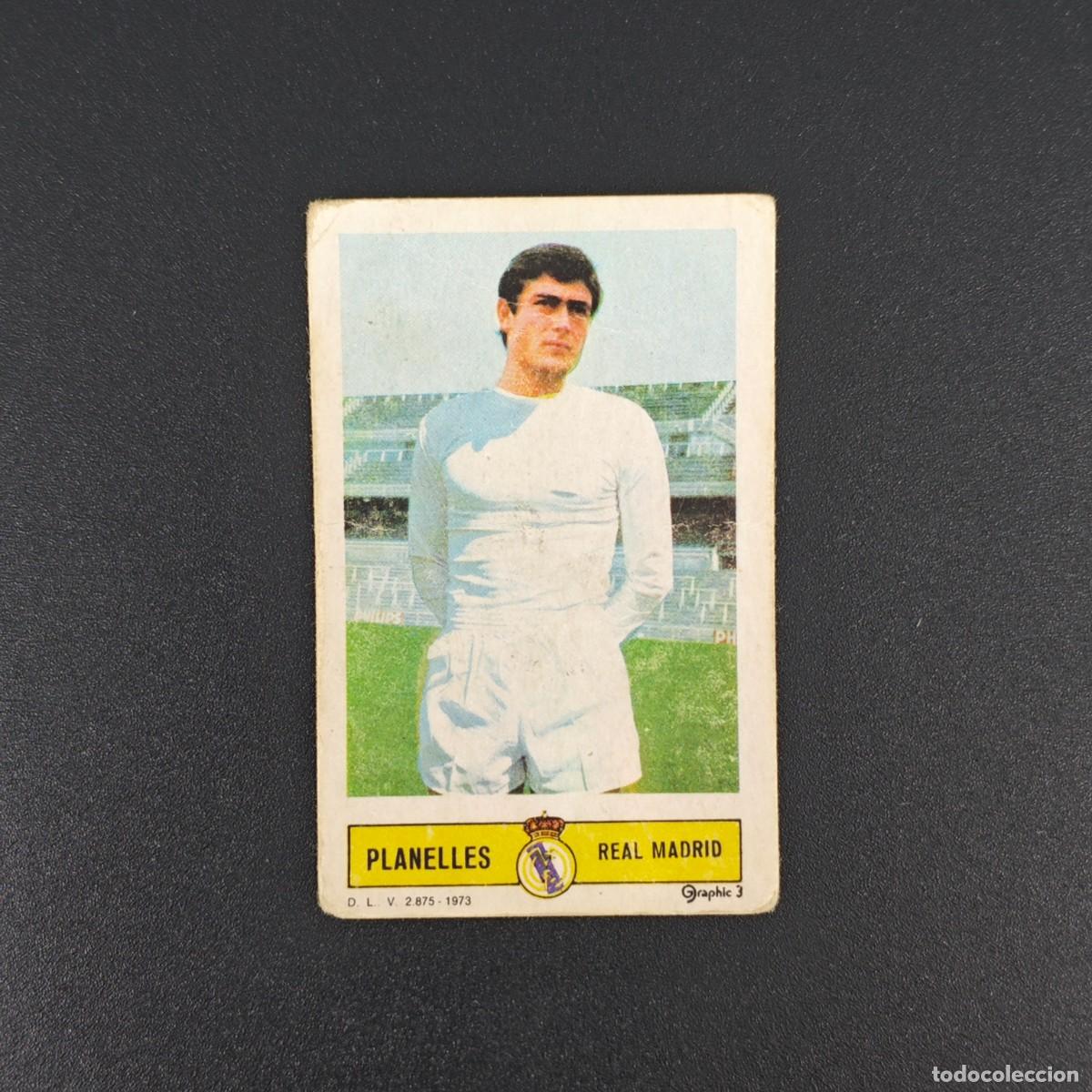 Cromos de Futebol: CROMO FUTBOL LIGA ESTE PLANELLES REAL MADRID NUNCA PEGADO SIN PEGAR 73 74 1973 1974 RA526