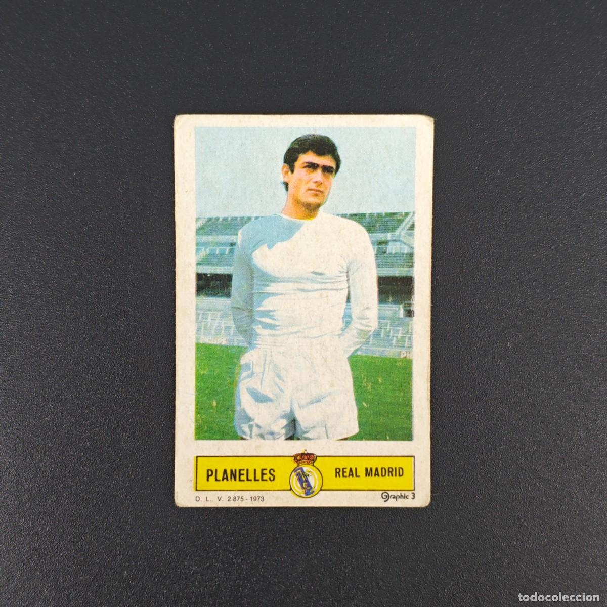 Cromos de Futebol: CROMO FUTBOL LIGA ESTE PLANELLES REAL MADRID NUNCA PEGADO SIN PEGAR 73 74 1973 1974 RA526