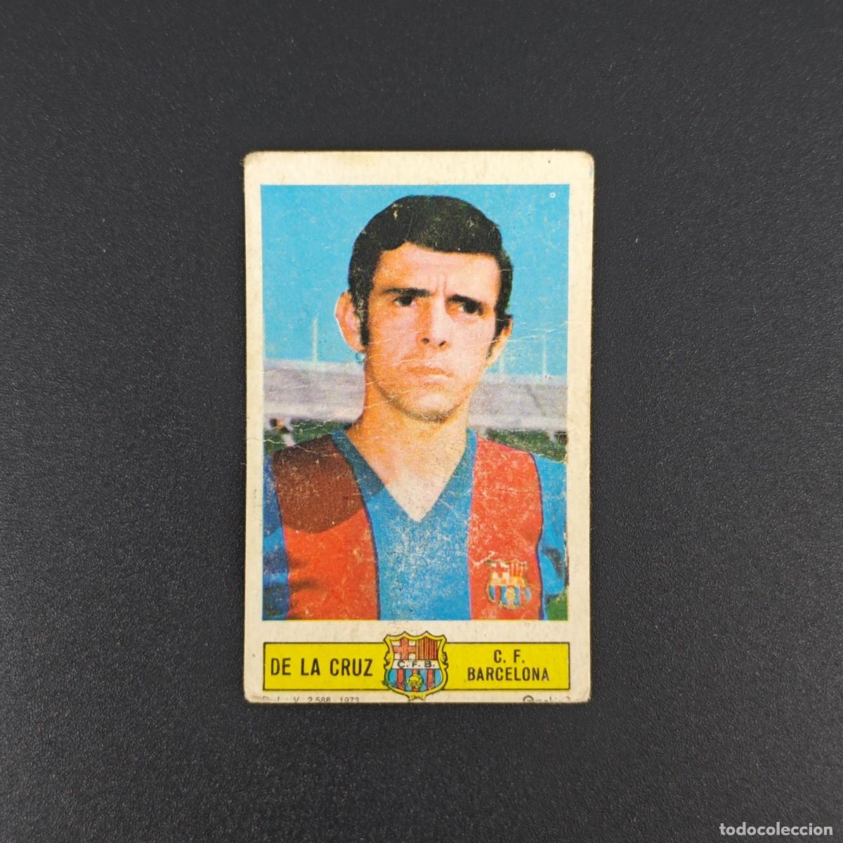 Cromos de F&uacute;tbol: CROMO FUTBOL LIGA ESTE DE LA CRUZ BARCELONA NUNCA PEGADO SIN PEGAR 73 74 1973 1974 RA526