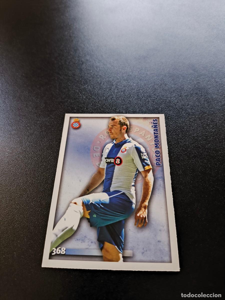 Cromos de F&uacute;tbol: 368 Paco Monta&ntilde;&eacute;s ESPANYOL MUNDICROMO LIGA 2014 2015 14 15 NO PANINI ESTE