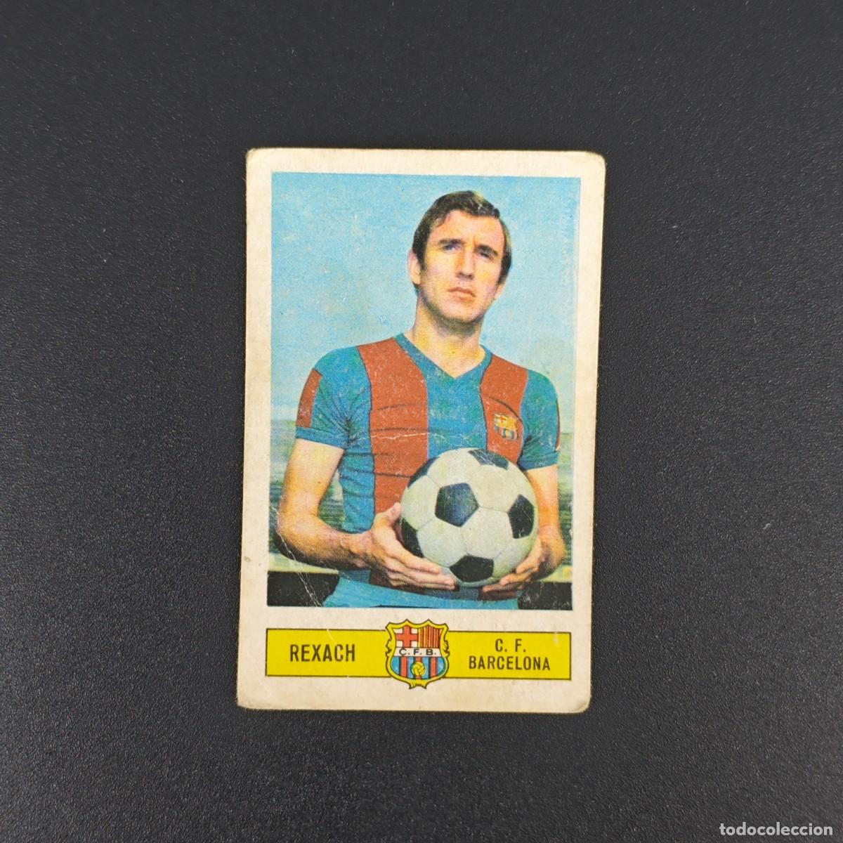 Cromos de F&uacute;tbol: CROMO FUTBOL LIGA ESTE REXACH BARCELONA NUNCA PEGADO SIN PEGAR 73 74 1973 1974 RA526