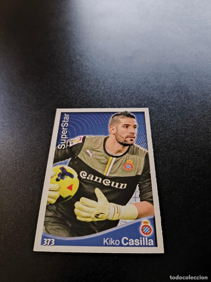 Cromos de F&uacute;tbol: 373 Kiko Casilla SUPERSTAR MATE ESPANYOL MUNDICROMO LIGA 2014 2015 14 15 NO PANINI ESTE