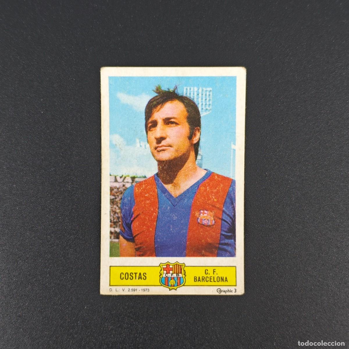 Cromos de F&uacute;tbol: CROMO FUTBOL LIGA ESTE COSTAS BARCELONA NUNCA PEGADO SIN PEGAR 73 74 1973 1974 RA526