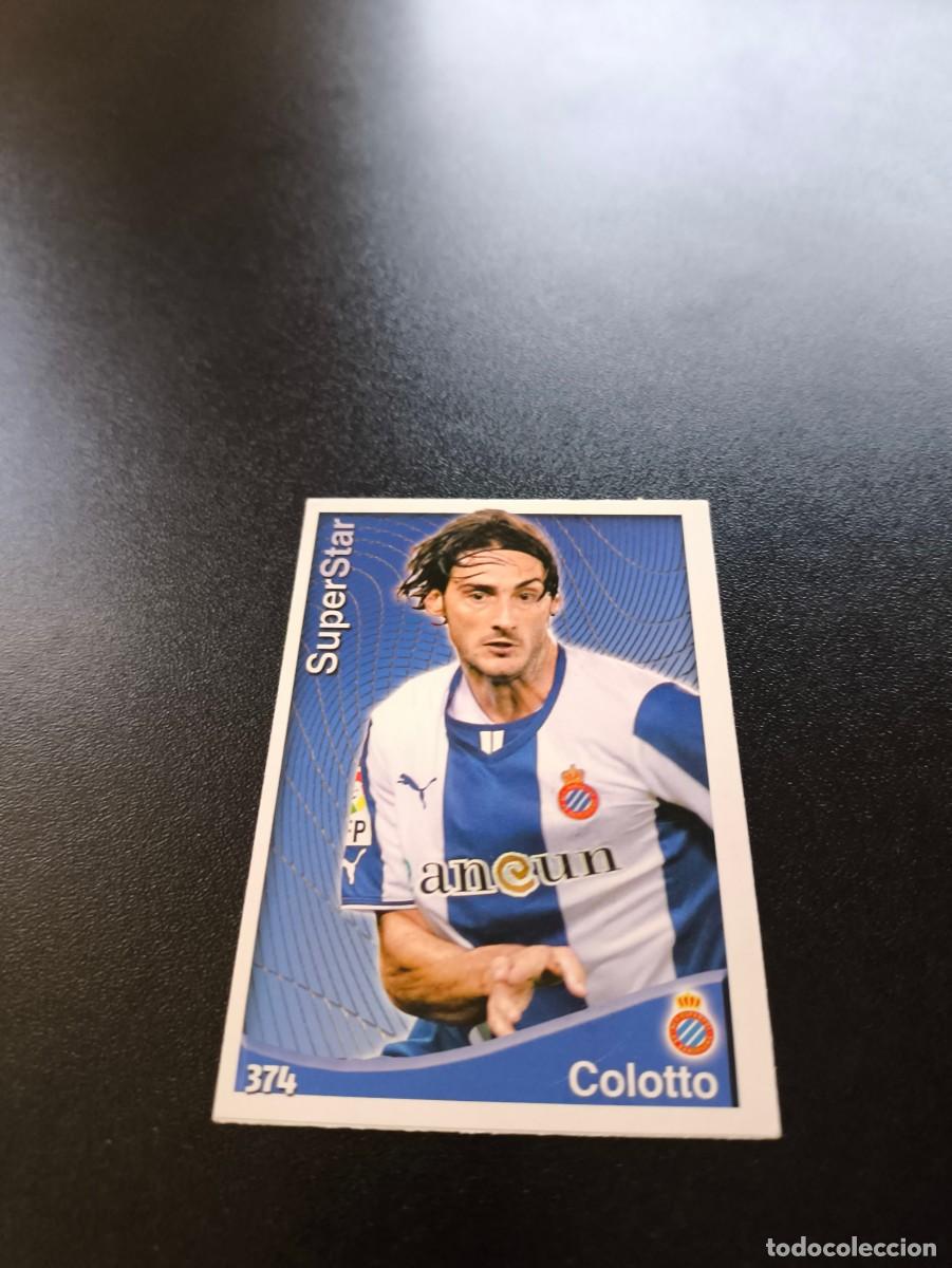 Cromos de F&uacute;tbol: 374 Colotto SUPERSTAR MATE ESPANYOL MUNDICROMO LIGA 2014 2015 14 15 NO PANINI ESTE