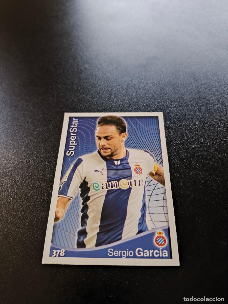 Figurine di Calcio: 378 Sergio Garc&iacute;a SUPERSTAR MATE ESPANYOL MUNDICROMO LIGA 2014 2015 14 15 NO PANINI ESTE
