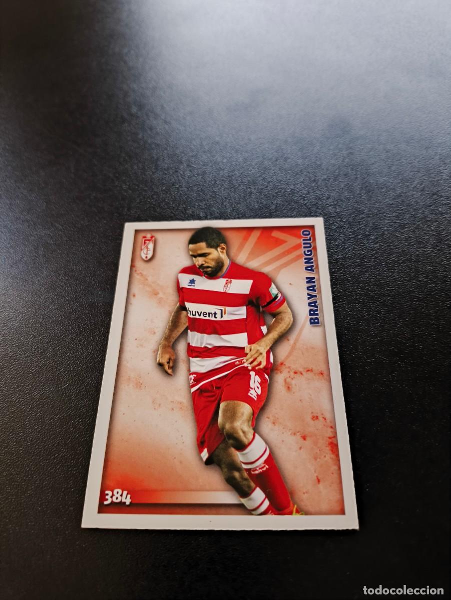 Cromos de F&uacute;tbol: 384 Brayan Angulo BAJA GRANADA MUNDICROMO LIGA 2014 2015 14 15 NO PANINI ESTE