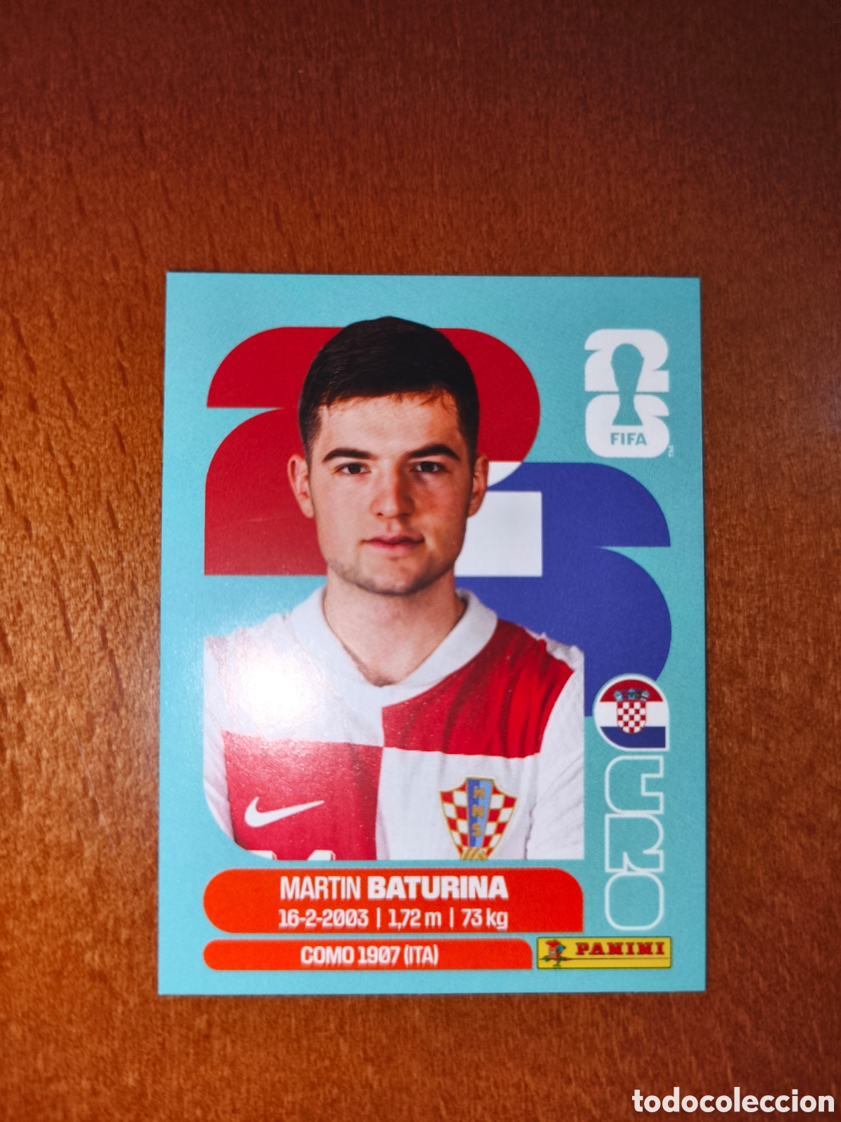 Cartes &agrave; collectionner de Football: CRO11 Martin Baturina CRO 11 Fifa World Cup 2026 Croacia