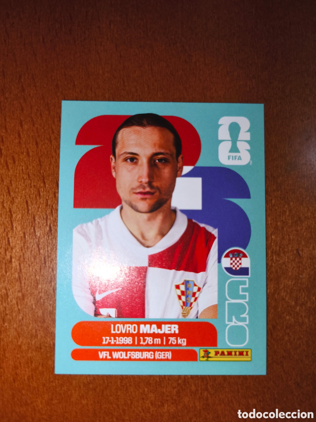 Figurine di Calcio: CRO12 Lovro Majer CRO 12 Fifa World Cup 2026 Croacia
