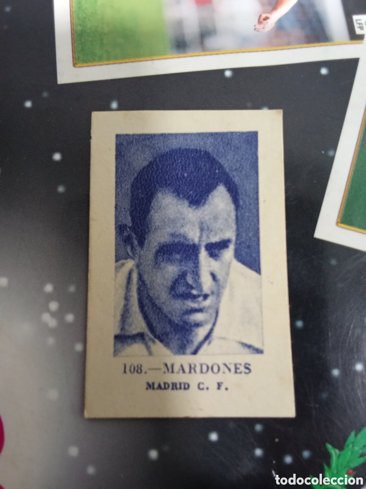 Cromos de Futebol: CROMO MARDONES REAL MADRID AZAFRANADO PAYASO NUEVO SIN PEGAR