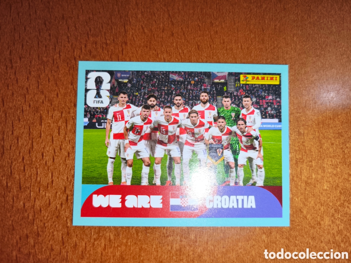 Cromos de F&uacute;tbol: CRO13 Equipo CRO 13 Fifa World Cup 2026 Croacia