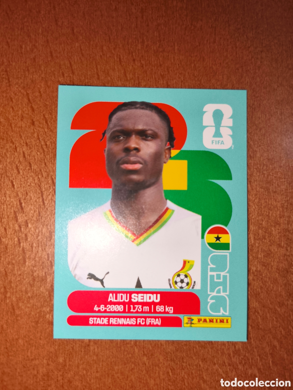 Cromos de F&uacute;tbol: GHA5 Alidu Seidu GHA 5 Fifa World Cup 2026 Ghana