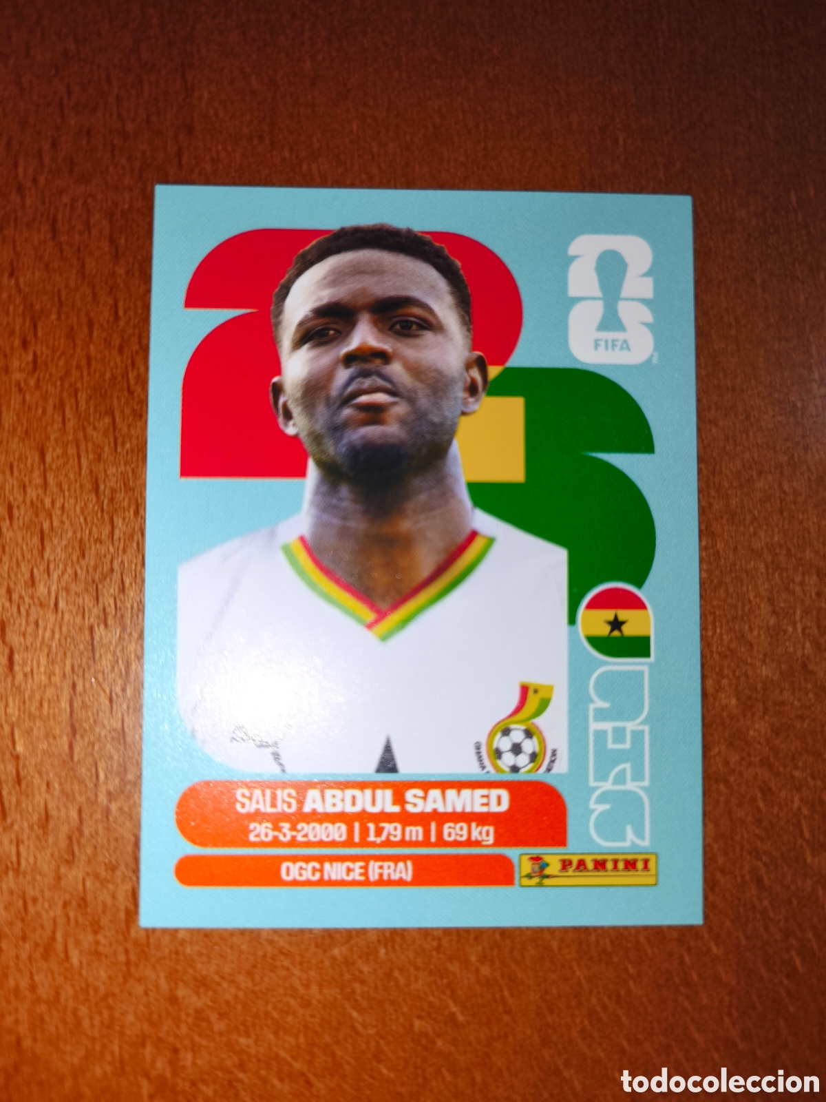 Cromos de F&uacute;tbol: GHA11 Salis Abdul Samed GHA 11 Fifa World Cup 2026 Ghana