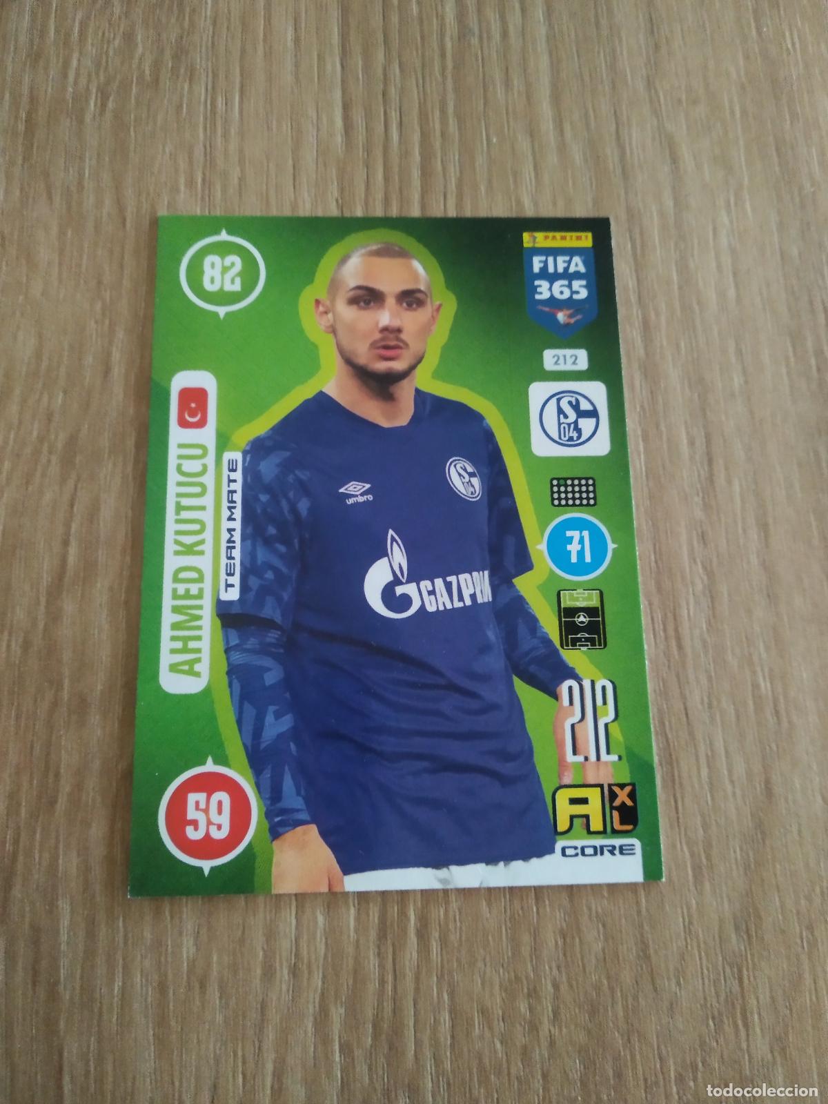 Cromos de F&uacute;tbol: 212 AHMED KUTUCU SCHALKE 04 CROMO FUTBOL PANINI ADRENALYN 20-21 FIFA 365 2020-2021
