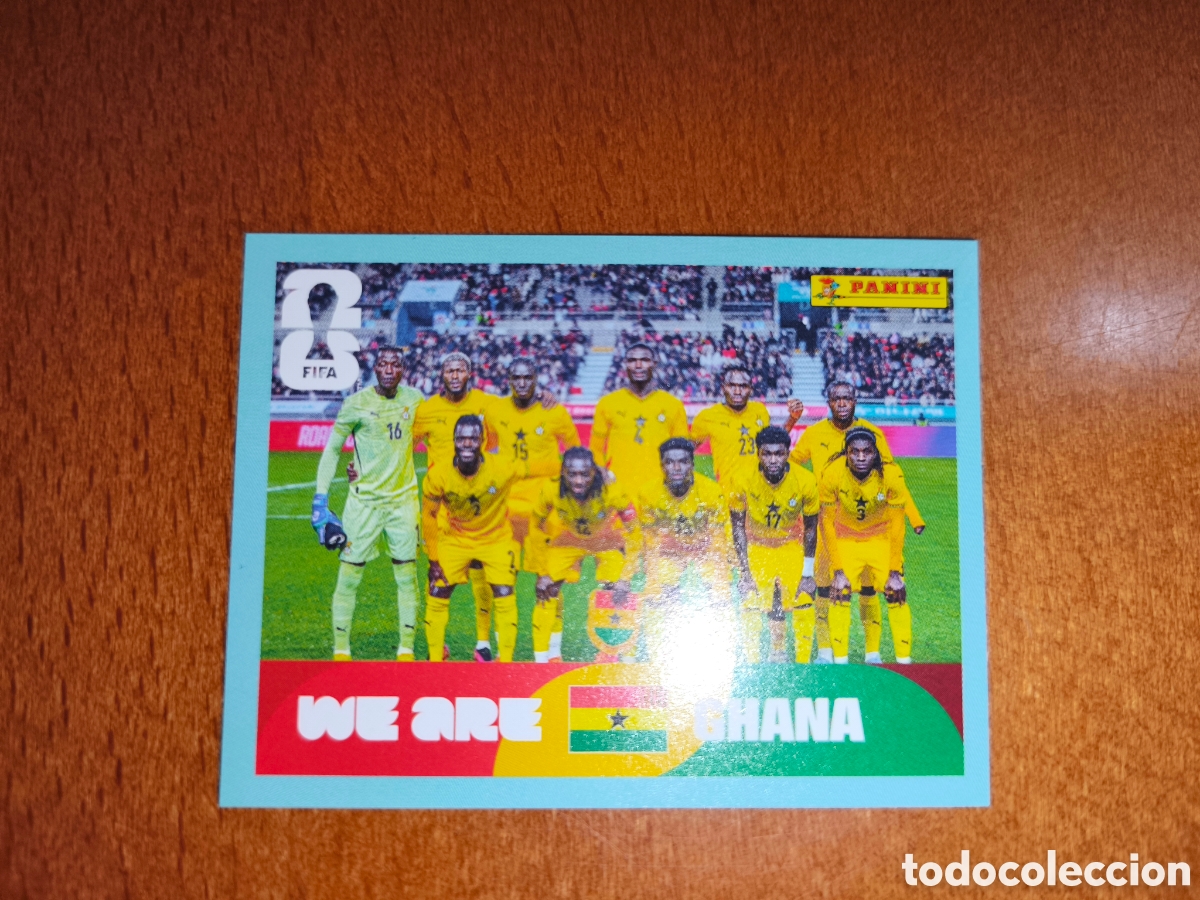Cromos de F&uacute;tbol: GHA13 Equipo GHA 13 Fifa World Cup 2026 Ghana