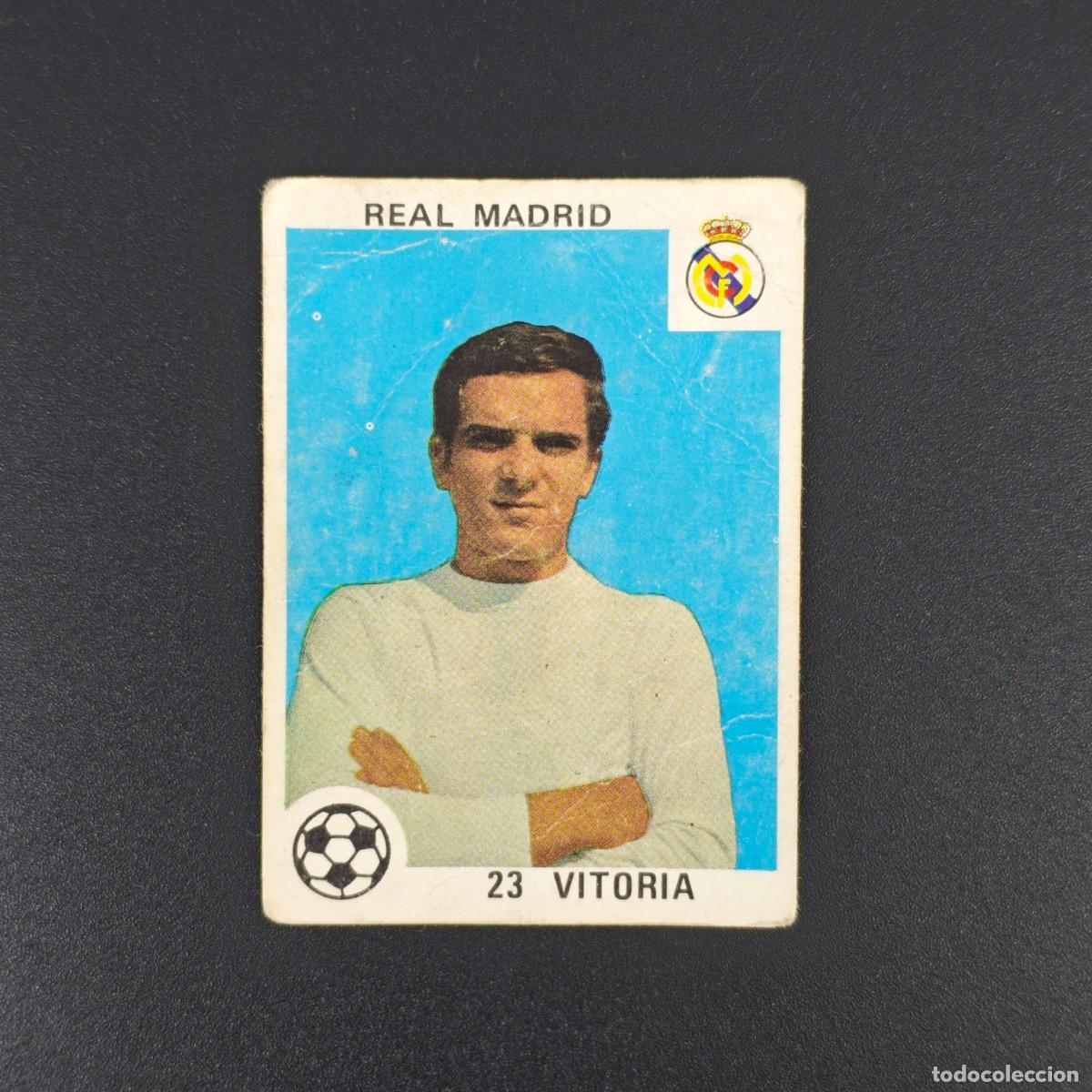 Cromos de F&uacute;tbol: CROMO LIGA ESPA&Ntilde;OLA MAGA 23 VITORIA REAL MADRID NUNCA PEGADO SIN PEGAR 78 79 1978 1979 RA526