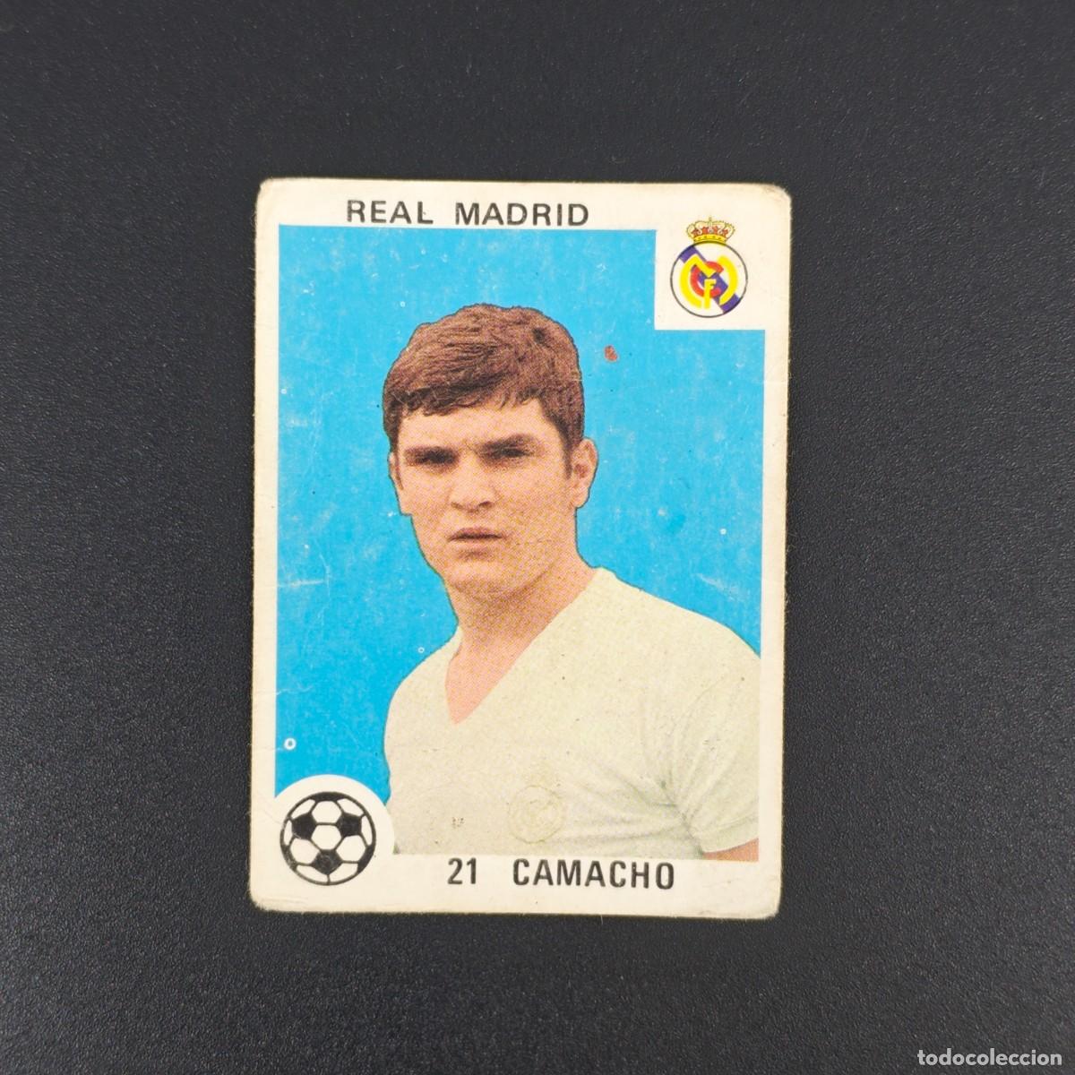 Cromos de F&uacute;tbol: CROMO LIGA ESPA&Ntilde;OLA MAGA 21 CAMACHO REAL MADRID NUNCA PEGADO SIN PEGAR 78 79 1978 1979 RA526