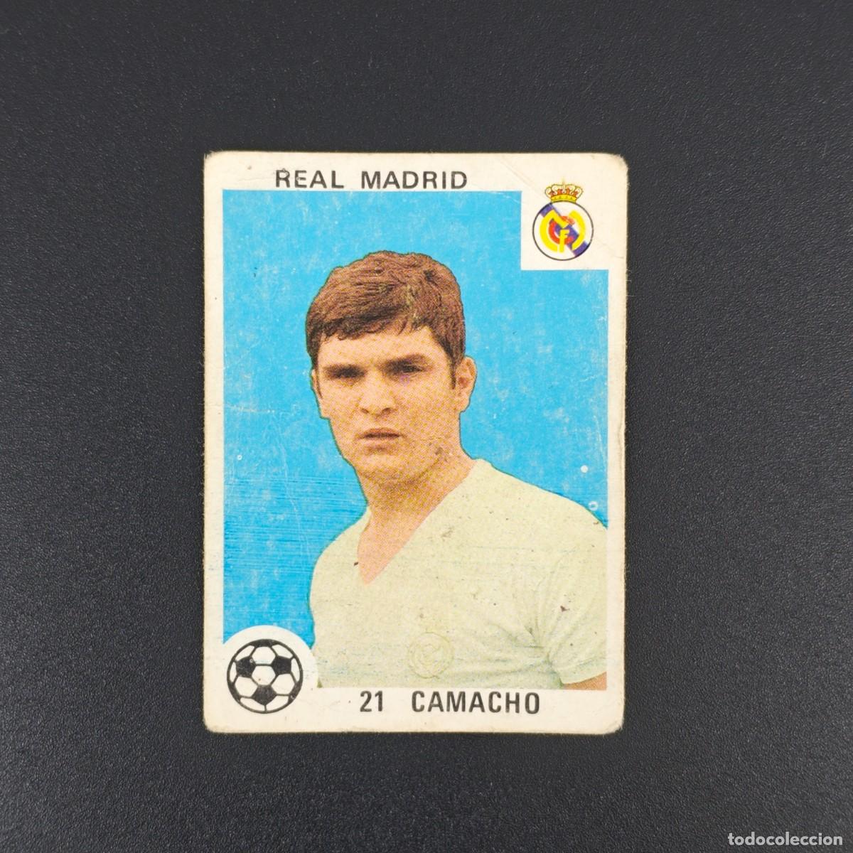 Cromos de F&uacute;tbol: CROMO LIGA ESPA&Ntilde;OLA MAGA 21 CAMACHO REAL MADRID NUNCA PEGADO SIN PEGAR 78 79 1978 1979 RA526