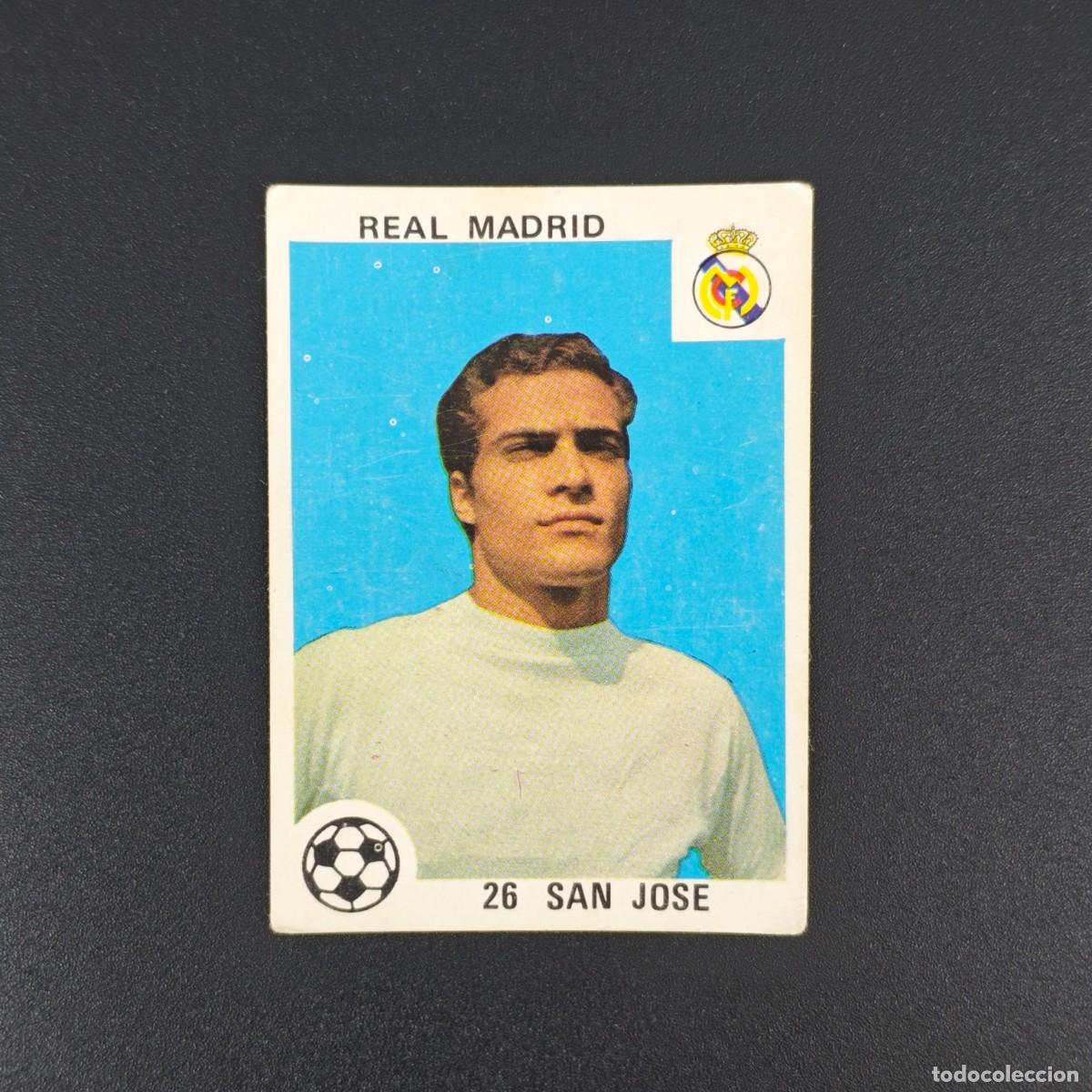 Cromos de Futebol: CROMO LIGA ESPA&Ntilde;OLA MAGA 26 SAN JOSE REAL MADRID NUNCA PEGADO SIN PEGAR 78 79 1978 1979 RA526