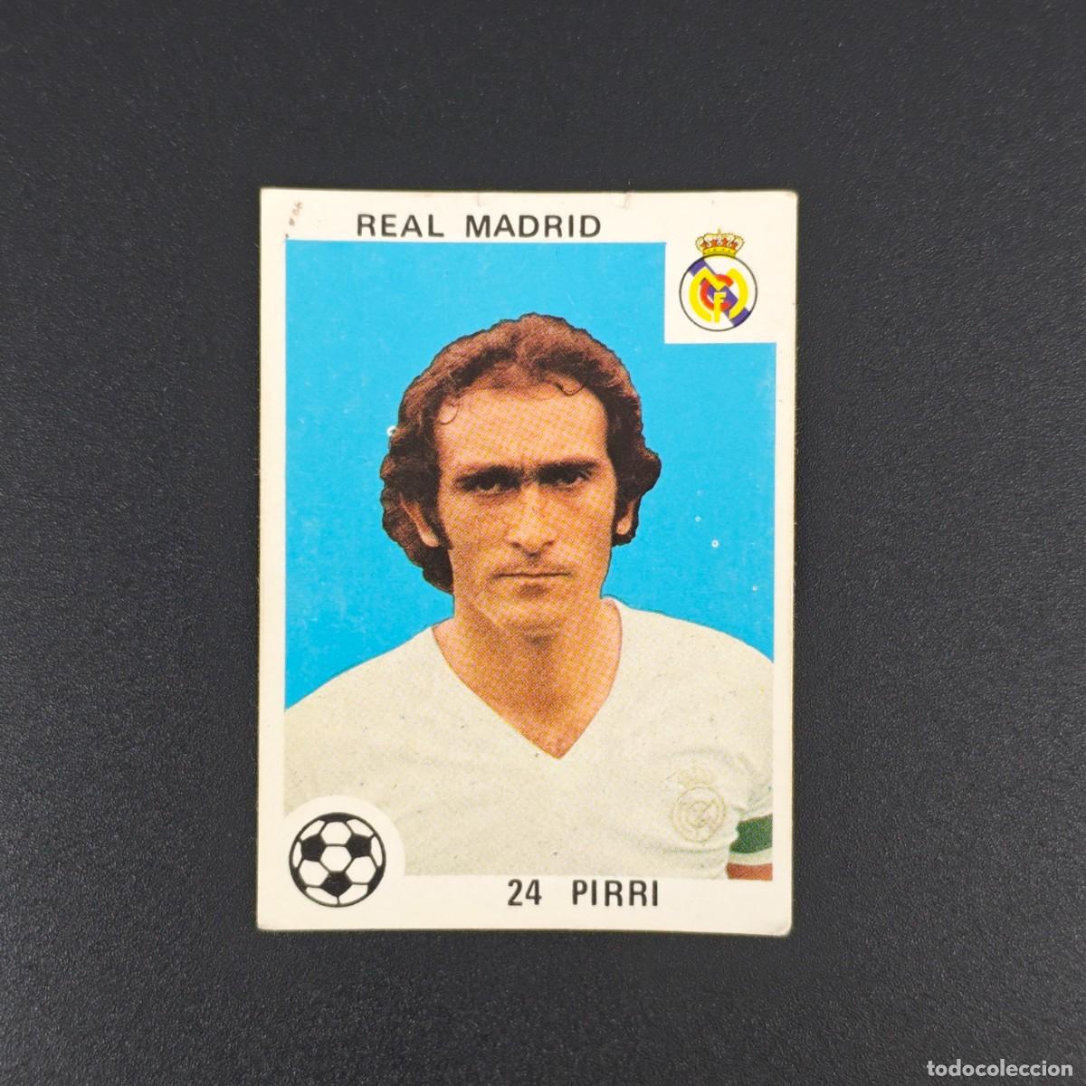 Cromos de Futebol: CROMO LIGA ESPA&Ntilde;OLA MAGA 24 PIRRI REAL MADRID NUNCA PEGADO SIN PEGAR 78 79 1978 1979 RA526