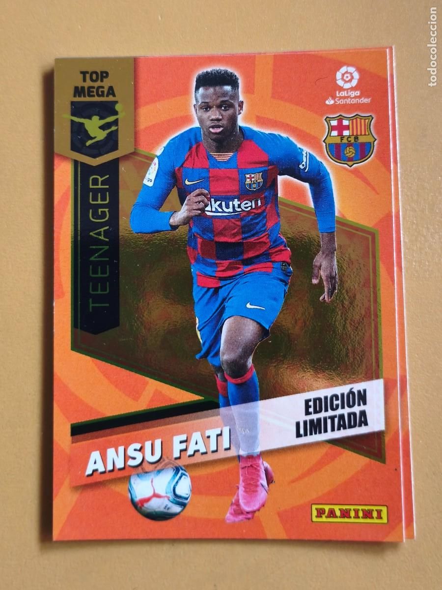 Figurine di Calcio: ansu fati, 2020 21, edicion limitada