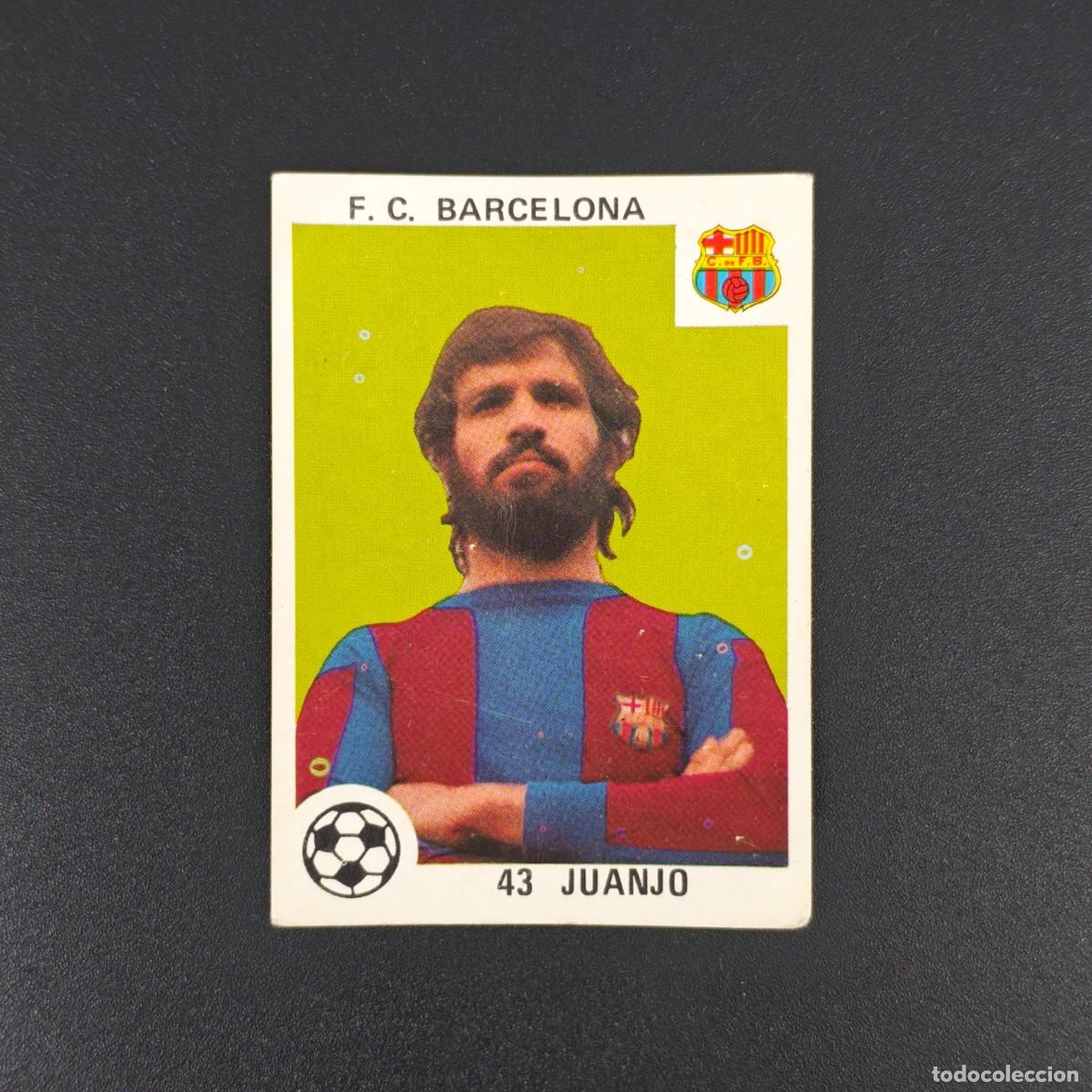 Football Stickers: CROMO LIGA ESPA&Ntilde;OLA MAGA 43 JUANJO BARCELONA NUNCA PEGADO SIN PEGAR 78 79 1978 1979 RA526