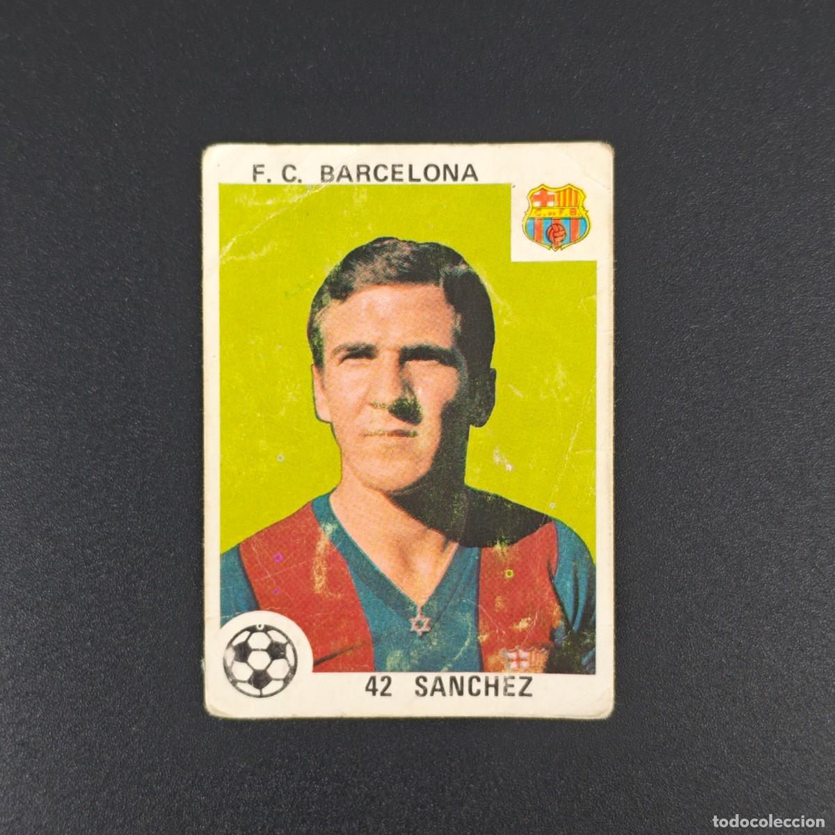 Cromos de F&uacute;tbol: CROMO LIGA ESPA&Ntilde;OLA MAGA 42 SANCHEZ BARCELONA LEER DESPEGADO 78 79 1978 1979 RA526