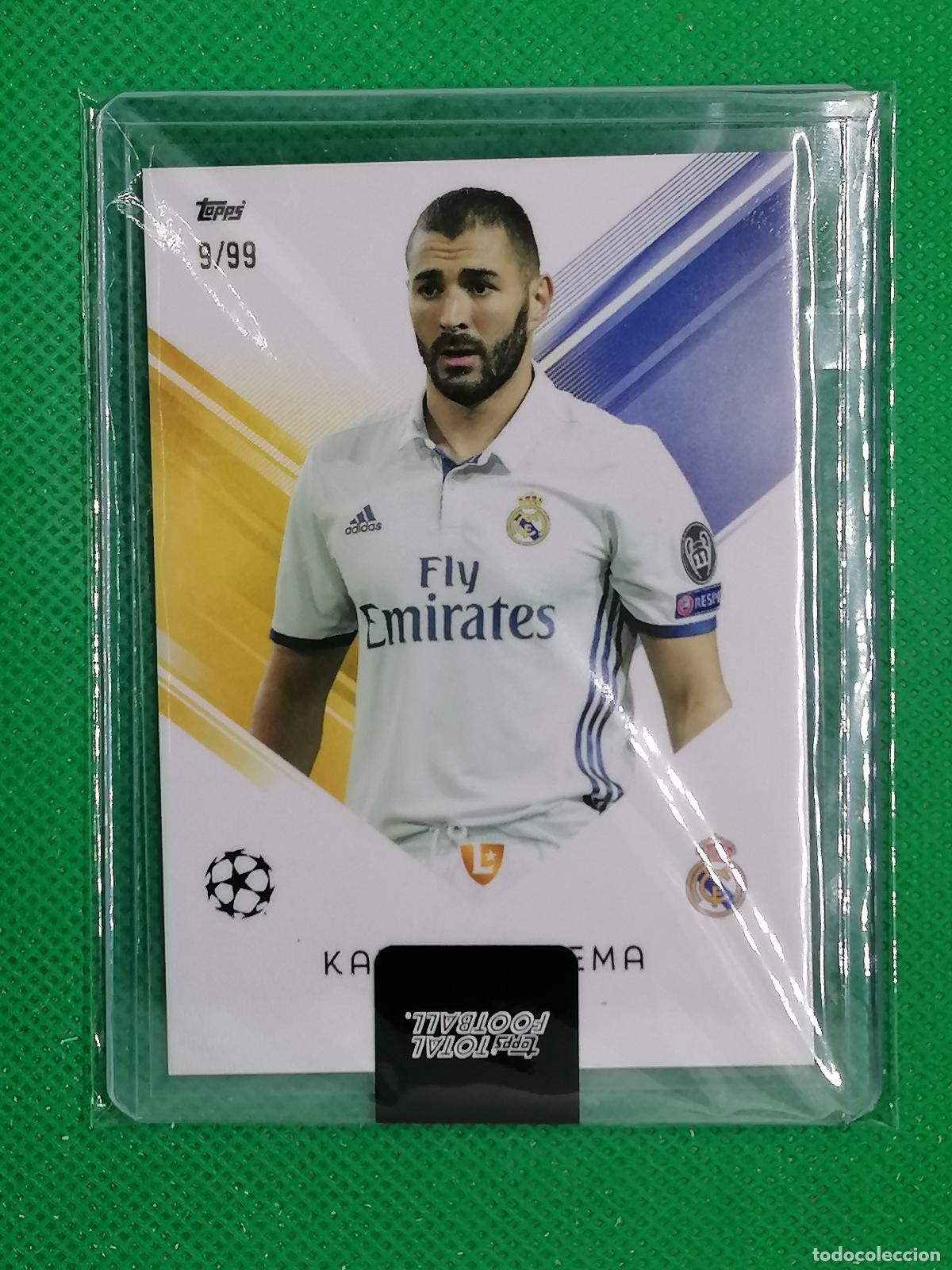 Cromos de F&uacute;tbol: KARIM BENZEMA REAL MADRID ⚽ TTF TOPPS TOTAL FOOTBALL 25 26 2025 2026 ⚽
