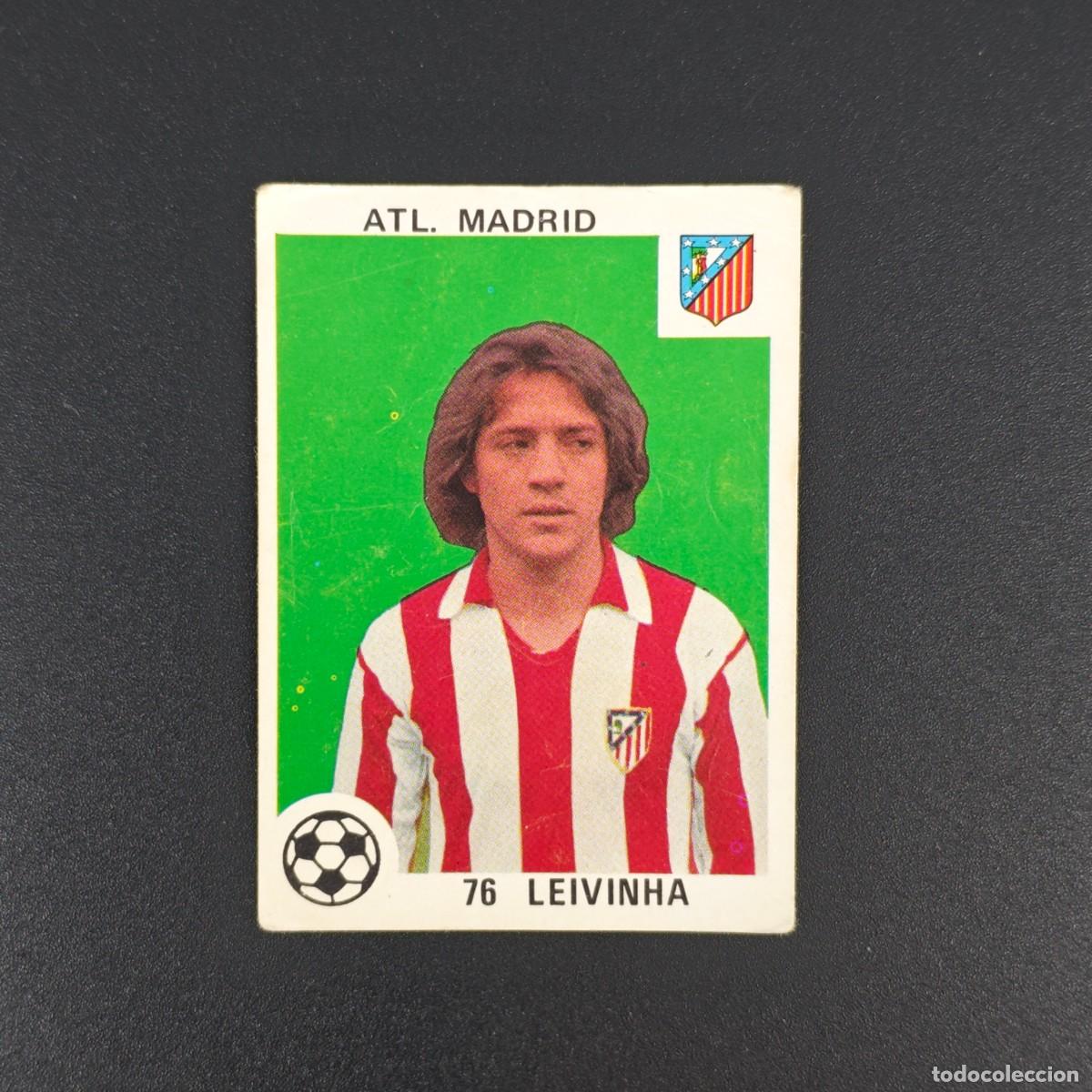 Football Stickers: CROMO LIGA ESPA&Ntilde;OLA MAGA 76 LEIVINHA ATLETICO MADRID NUNCA PEGADO SIN PEGAR 78 79 1978 1979 RA526